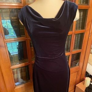 Vince camuto velvet dress